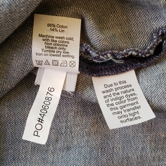 Madewell Indigo Ruffle Side Shirt - Picture 8 of 8